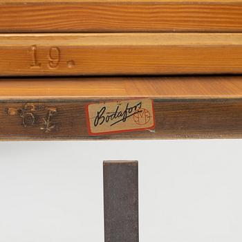 Bertil Fridhagen, a model 'Eugen' dining table, and four chairs from Bodafors, Sweden, 1950's/60's.