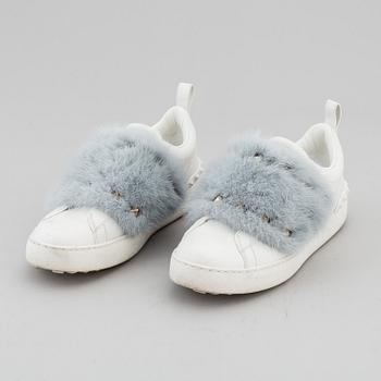 VALENTINO, "Mink fur sneakers", size 36,5.