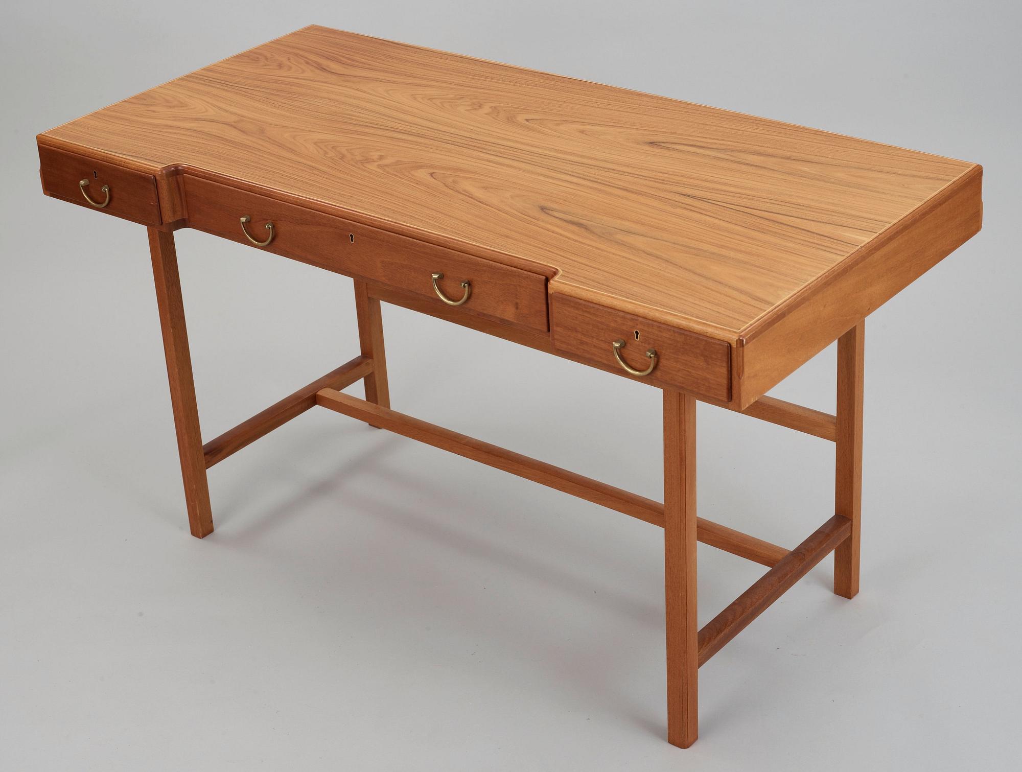 A Josef Frank mahogany, palisander and birch desk, Svenskt Tenn, model 1022.