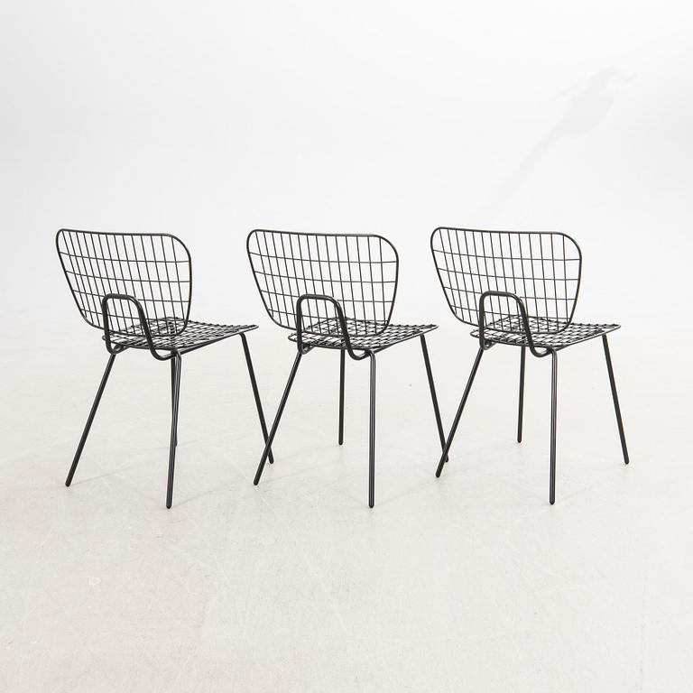 Studio WM, chairs, 3 pcs, "String", for Audio Copenhagen, contemporary.