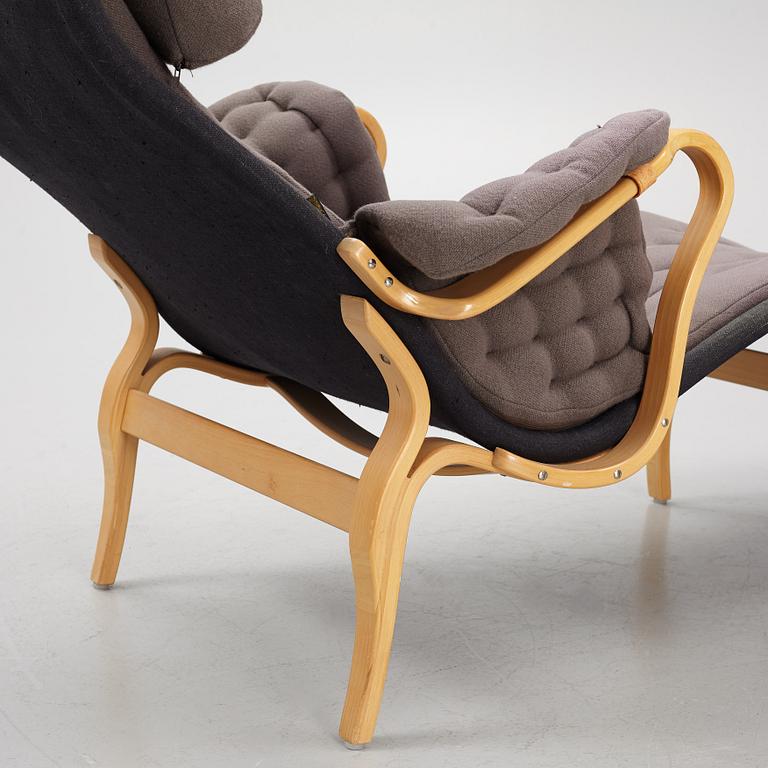 Bruno Mathsson, a 'Pernilla 3' recliner, Dux, second half of the 20th Century.