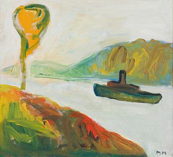 Mauno Markkula, Fartyg i bergslandskap.