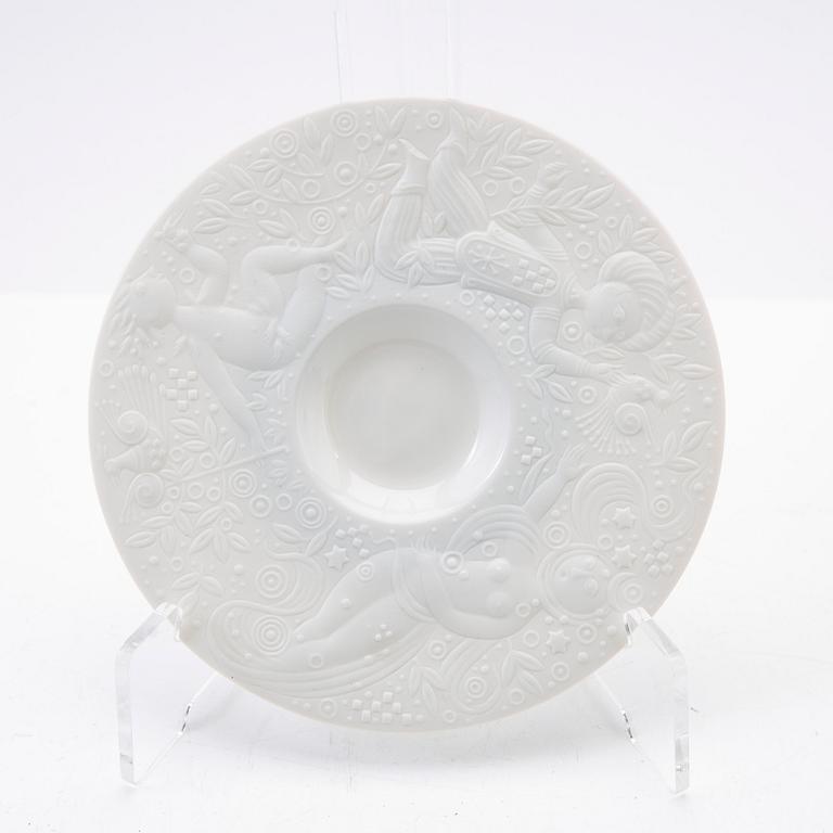 Björn Wiinblad, service pieces, porcelain, 13 pieces, "The Magic Flute"/"Die Zauberflöte", Rosenthal, Germany.