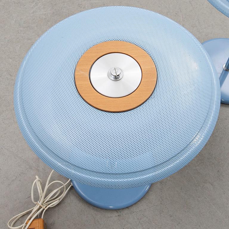 Table lamps, a pair, Hans Philip Zachau, "Softling", Ateljé Lyktan, designed in 1982.