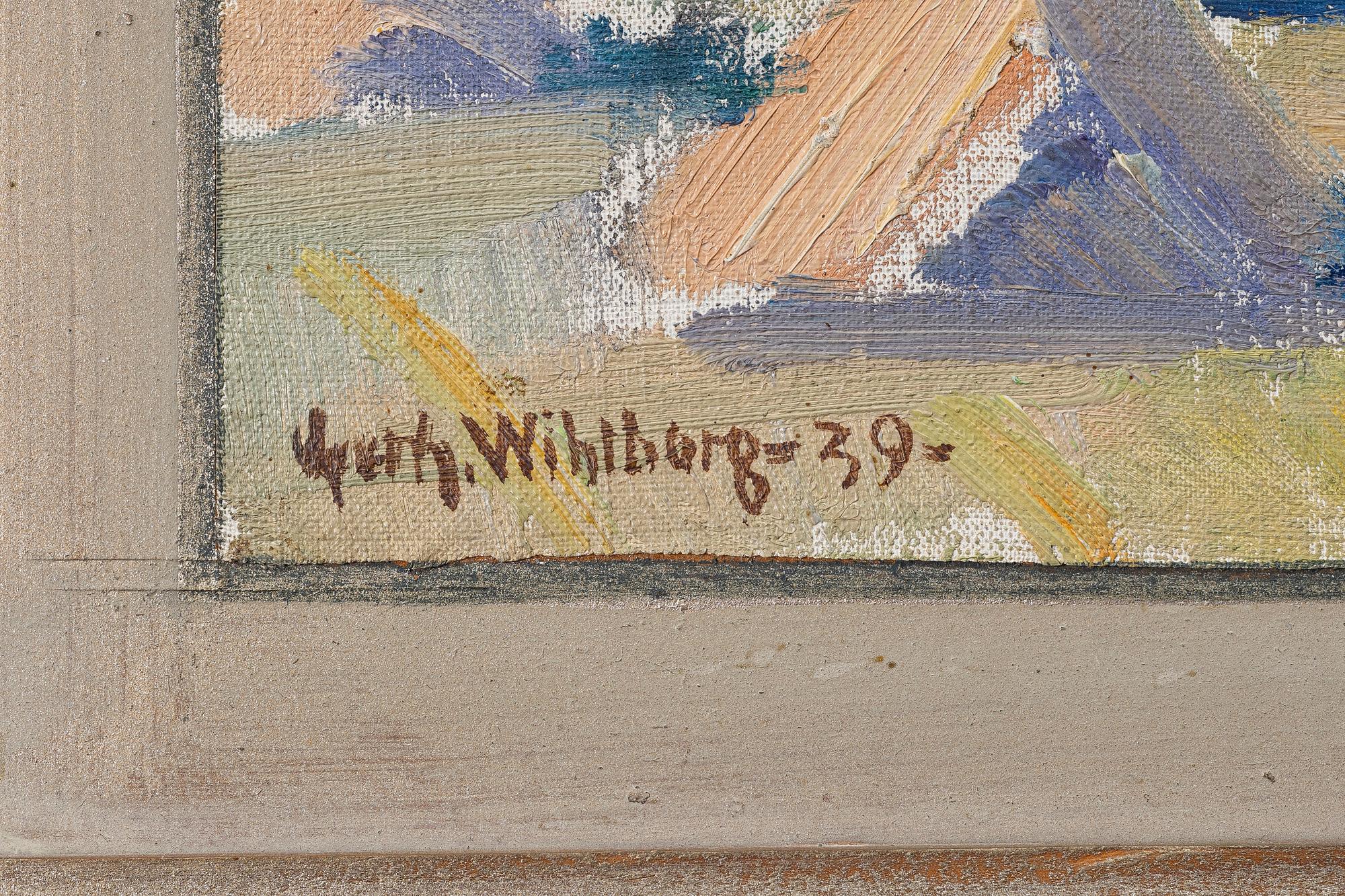 Gerhard Wihlborg, "Höstmorgon, Löderup".