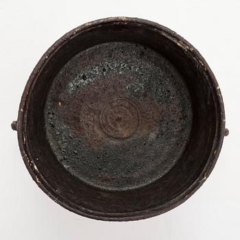 Raija Tuumi, skål, stengods, signerad RT Arabia 1967.