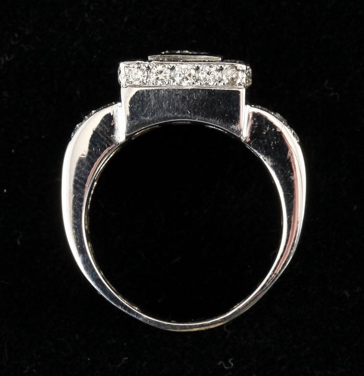 RING, briljantslipade diamanter, 2.0 ct ca F-G (Top Wesselton)/VS.