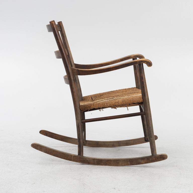 Rocking chair, Gemla, 1930s.