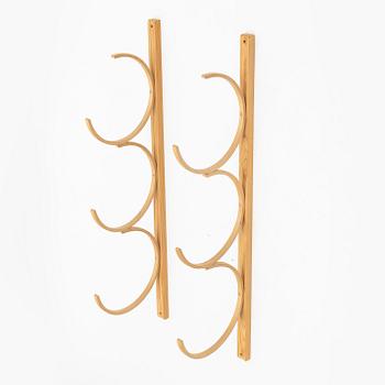 A pair of shelves for drawings, Swedish Modern, mid 20th Century.