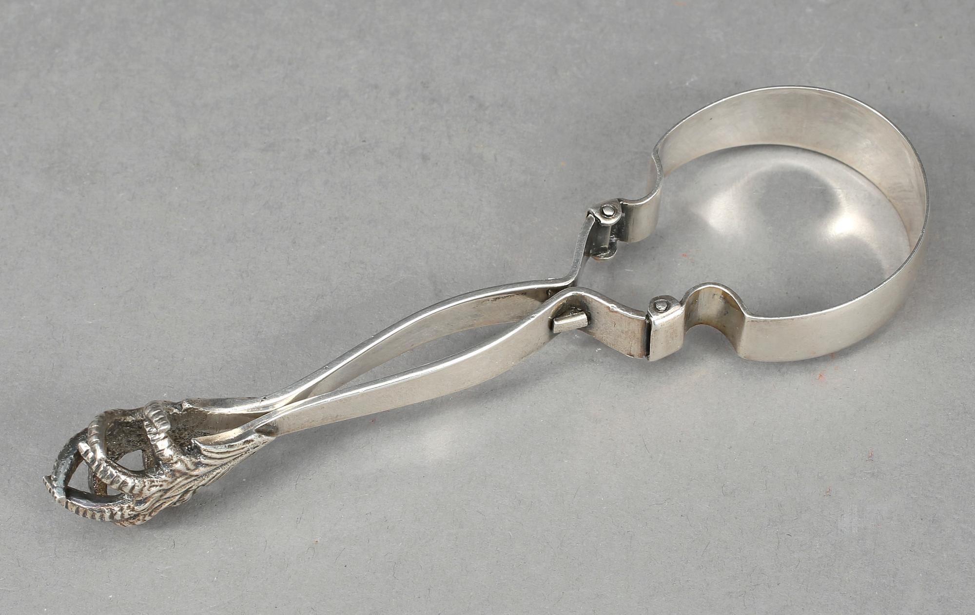KAKTÅNG, silver, Anders Nilsson, Lund, 1926. Vikt 37 gram.