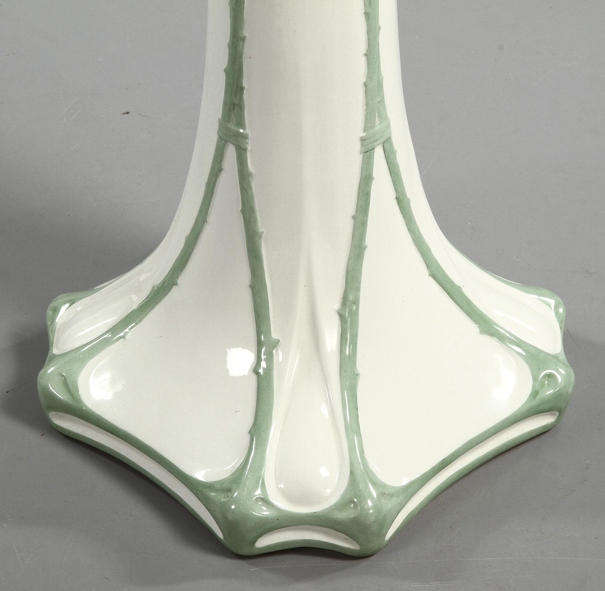 PIEDESTAL, porslin, jugend, Rörstrand, 1900-talets första kvartal.