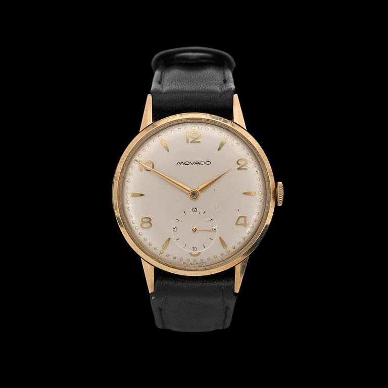 MOVADO, herr, 14k guld, 1950-tal.