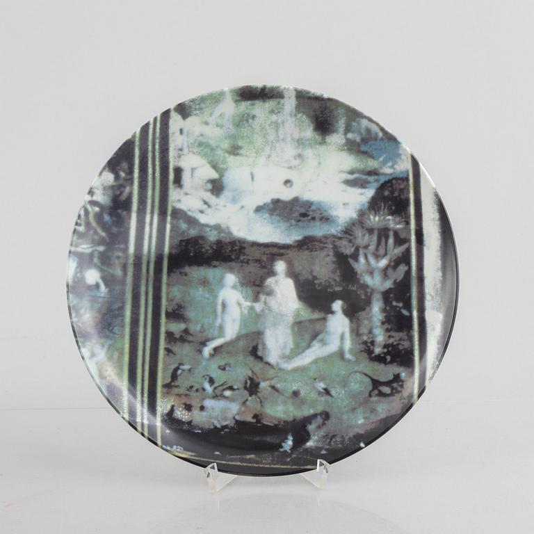 Robert Rauschenberg, tallrikar, 5 st, exclusive edition för Guggenheim Museum, USA, 1997.