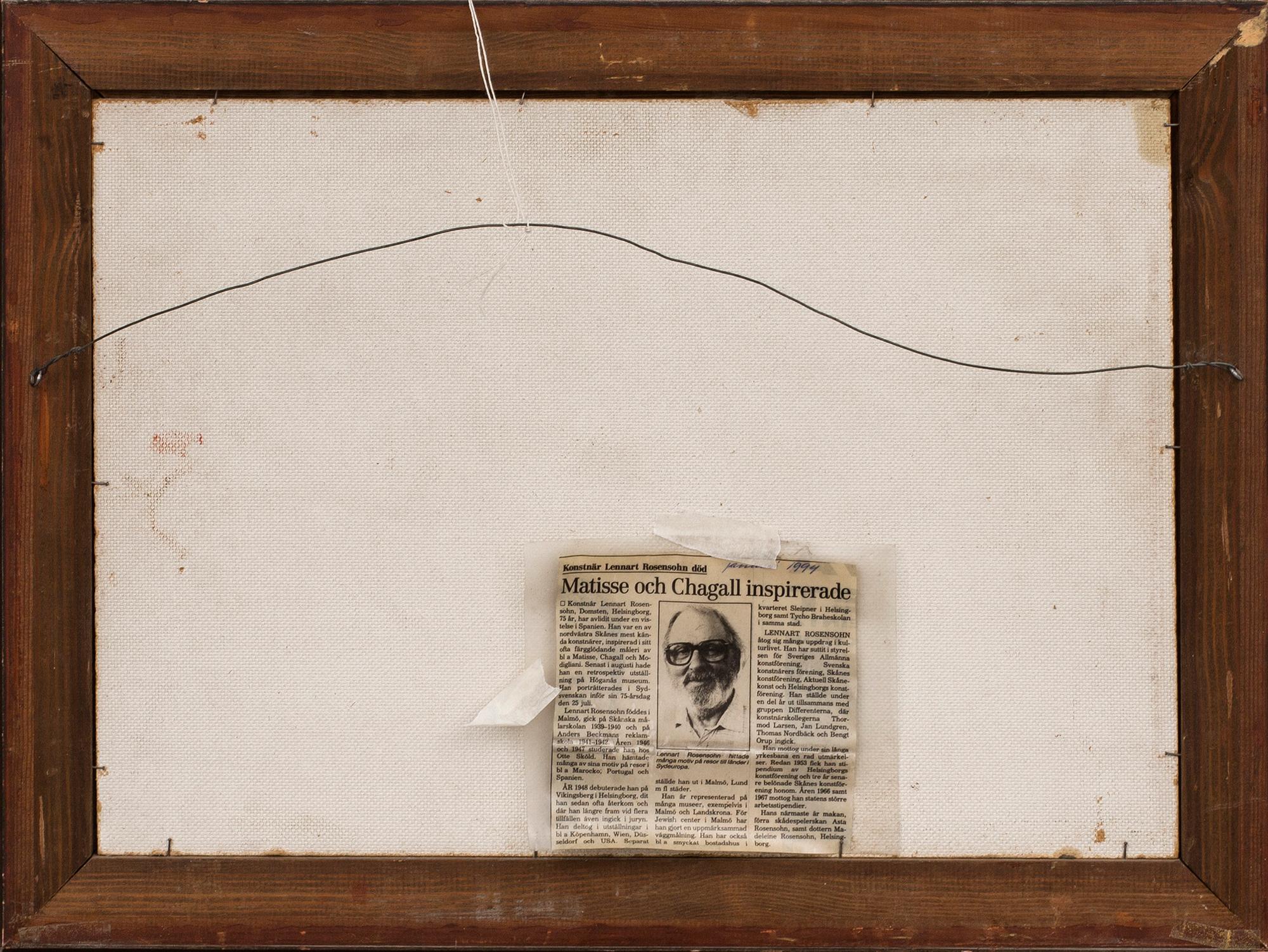 LENNART ROSENSOHN,
