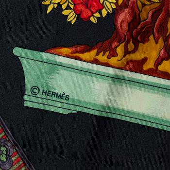 Hermès, scarf, "Les Beaux Jours de Bonsai".