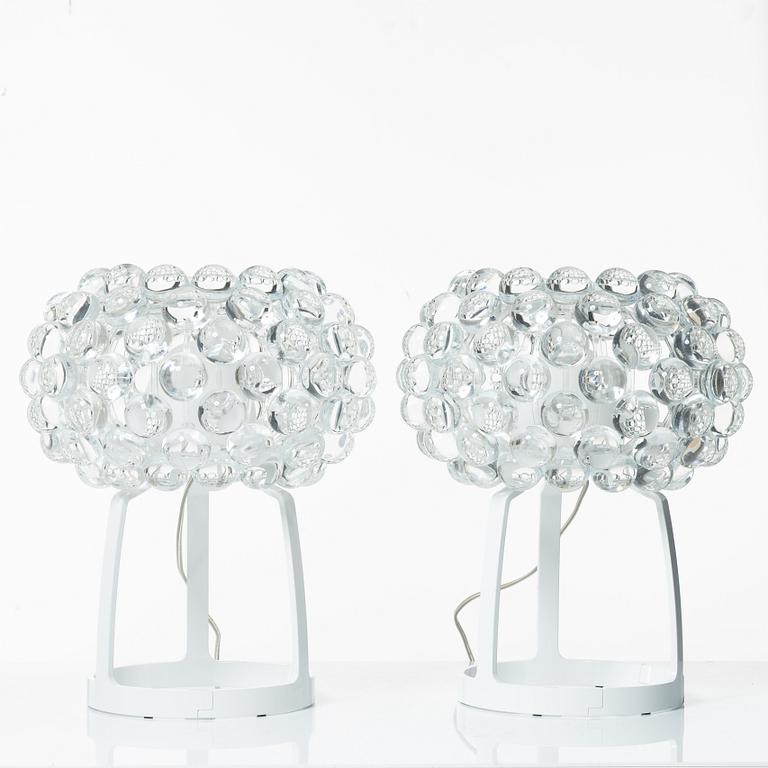 Patricia Urquiola & Eliana Gerotto, bordslampor, ett par, "Caboche Piccola", Foscarini, Italien, efter 2005.