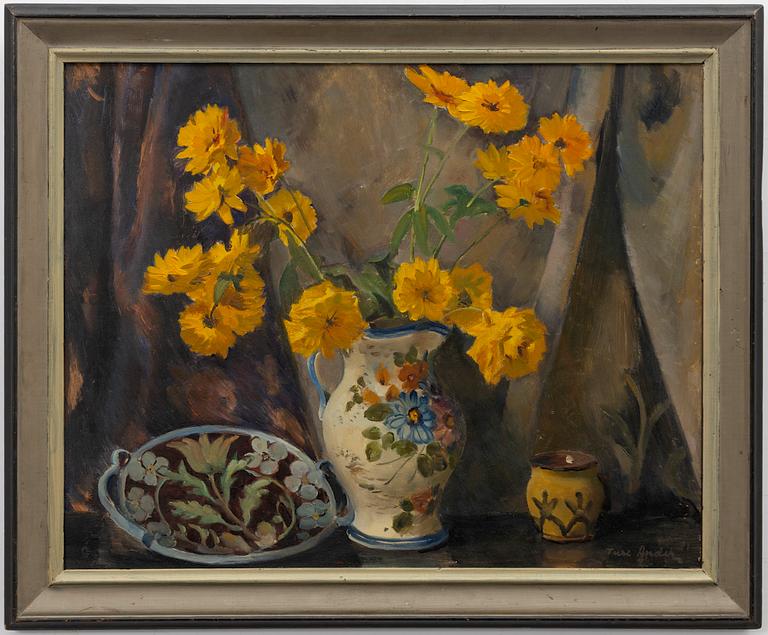 Ture Ander, Yellow flowers.
