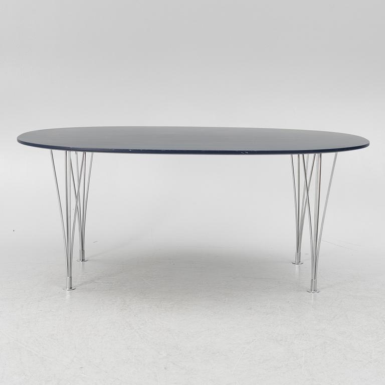 Bruno Mathsson & Piet Hein, a 'Superellipse' dining table, Bruno Mathsson International, Värnamo.