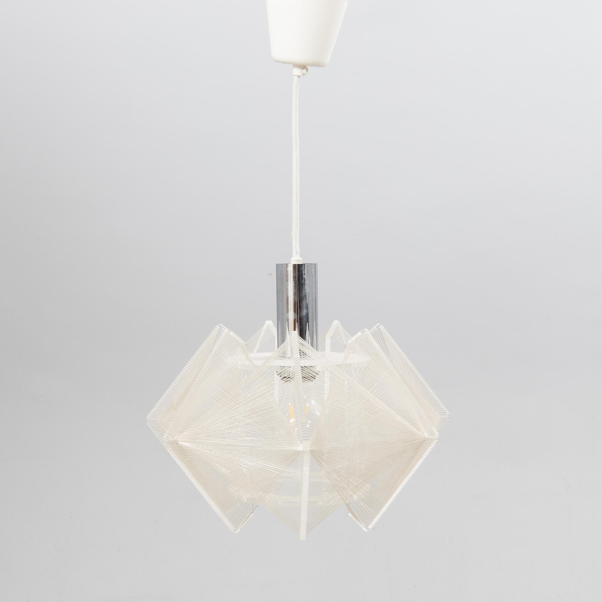 Paul Secon, taklampa, för Sompex, 1960-tal.