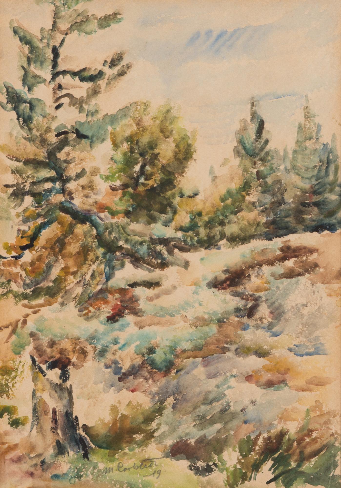 Mikko Carlstedt, water colour, signed and dated-19.