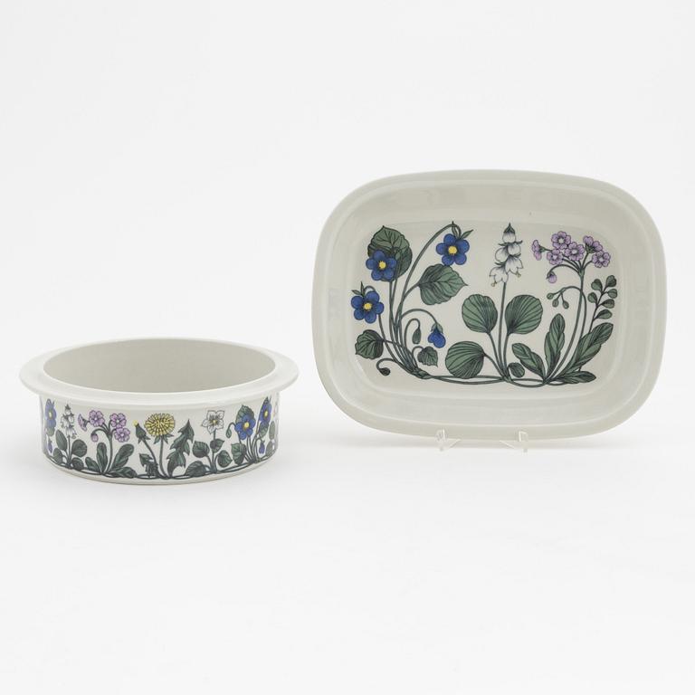 Esteri Tomula, a 34-piece 'Flora' porcelain service, Arabia, Finland.