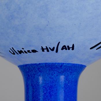 SKÅL OCH VAS, glas. "Open Minds", Ulrica Hydman-Vallien, Kosta Boda.