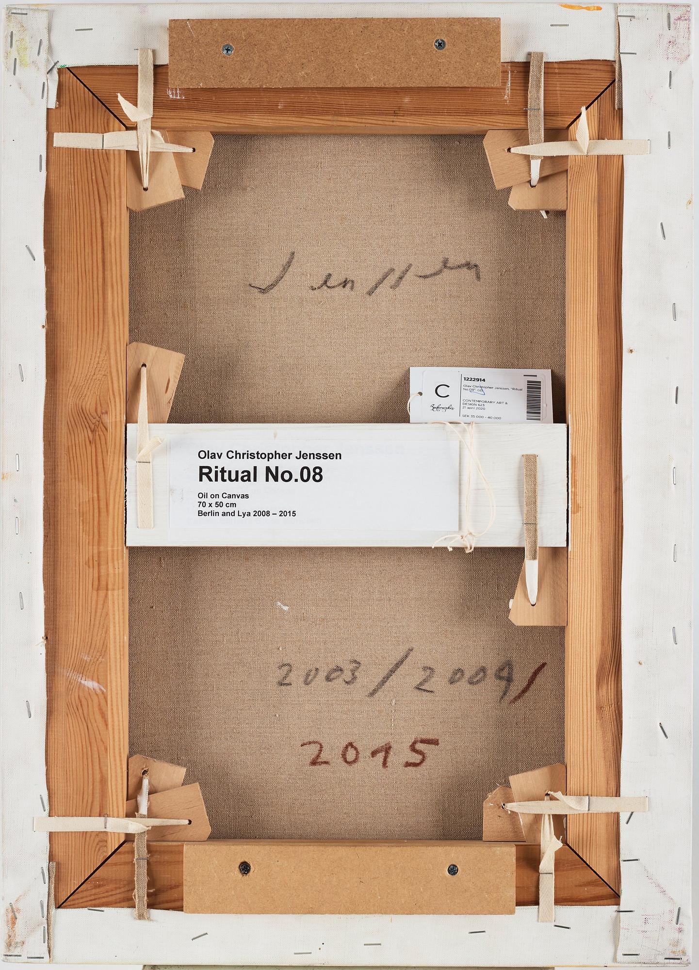 Olav Christopher Jenssen, "Ritual No.08".