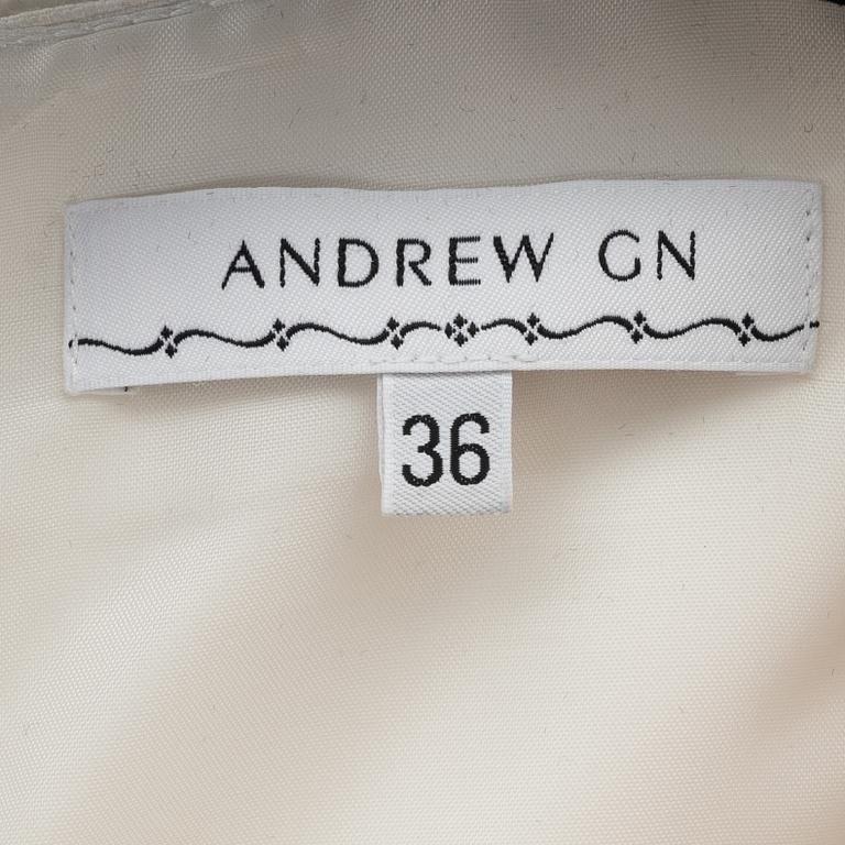 Andrew GN, a wool/linen dress, size 36.