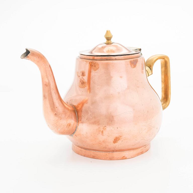 Serveringsset, 4 delar, tidigt 1900-tal.