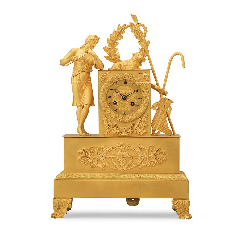 A French Empire 19th century mantel clock.