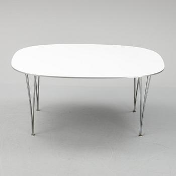 Bruno Mathsson & Piet Hein, bord, "Superelips", Fritz Hansen, Danmark.