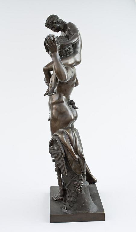 SKULPTUR, brons.  1800-talets slut.