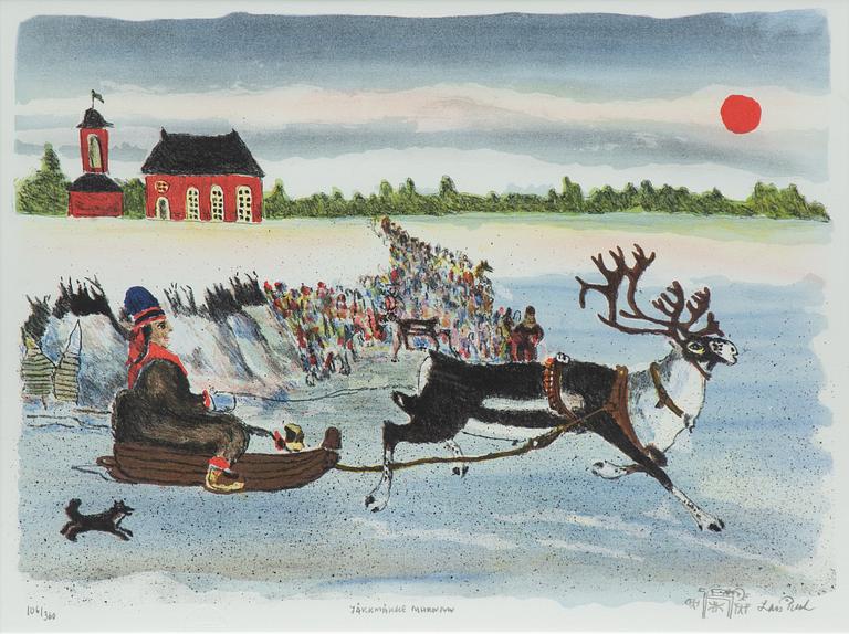 Lars Pirak, "Jåkkmåkke market".