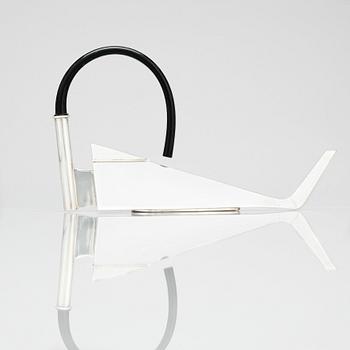 Karlheinz Sauer, kanna, egen studio, Kalmar 2016, sterling silver.