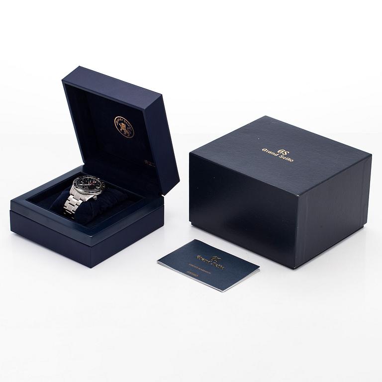 Grand Seiko, Spring Drive, GMT, rannekello, 44 mm.