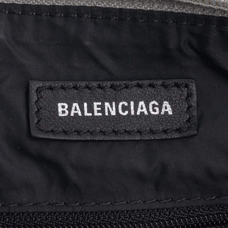 Balenciaga, bum bag.
