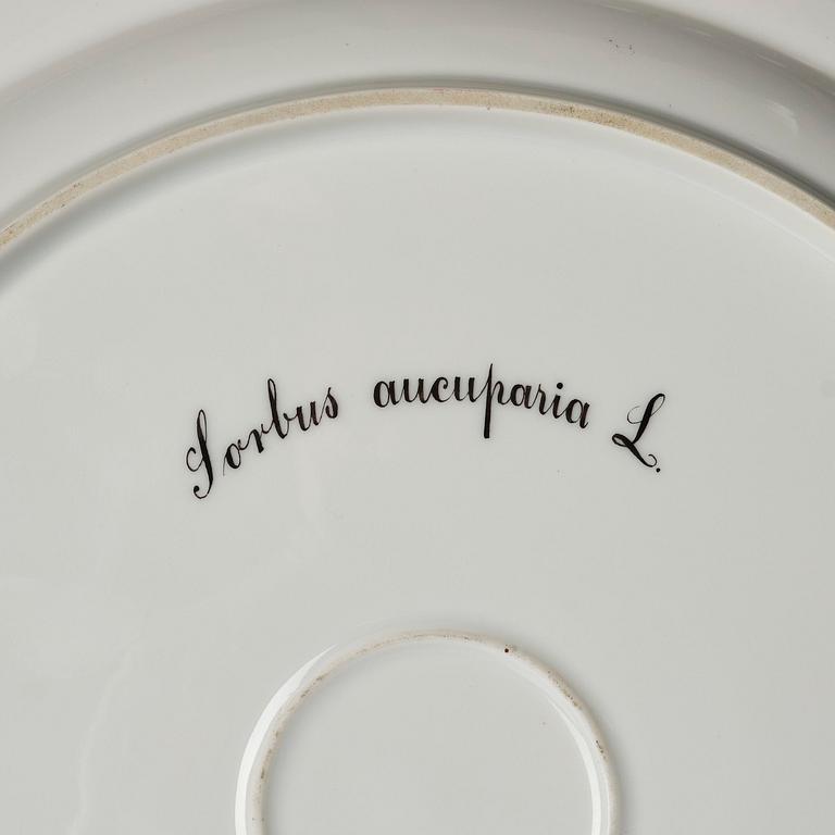 A Royal Copenhagen 'Flora Danica' dish, Denmark, 2000-2004.