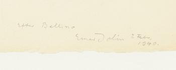 Einar Jolin, "Efter Bellini".