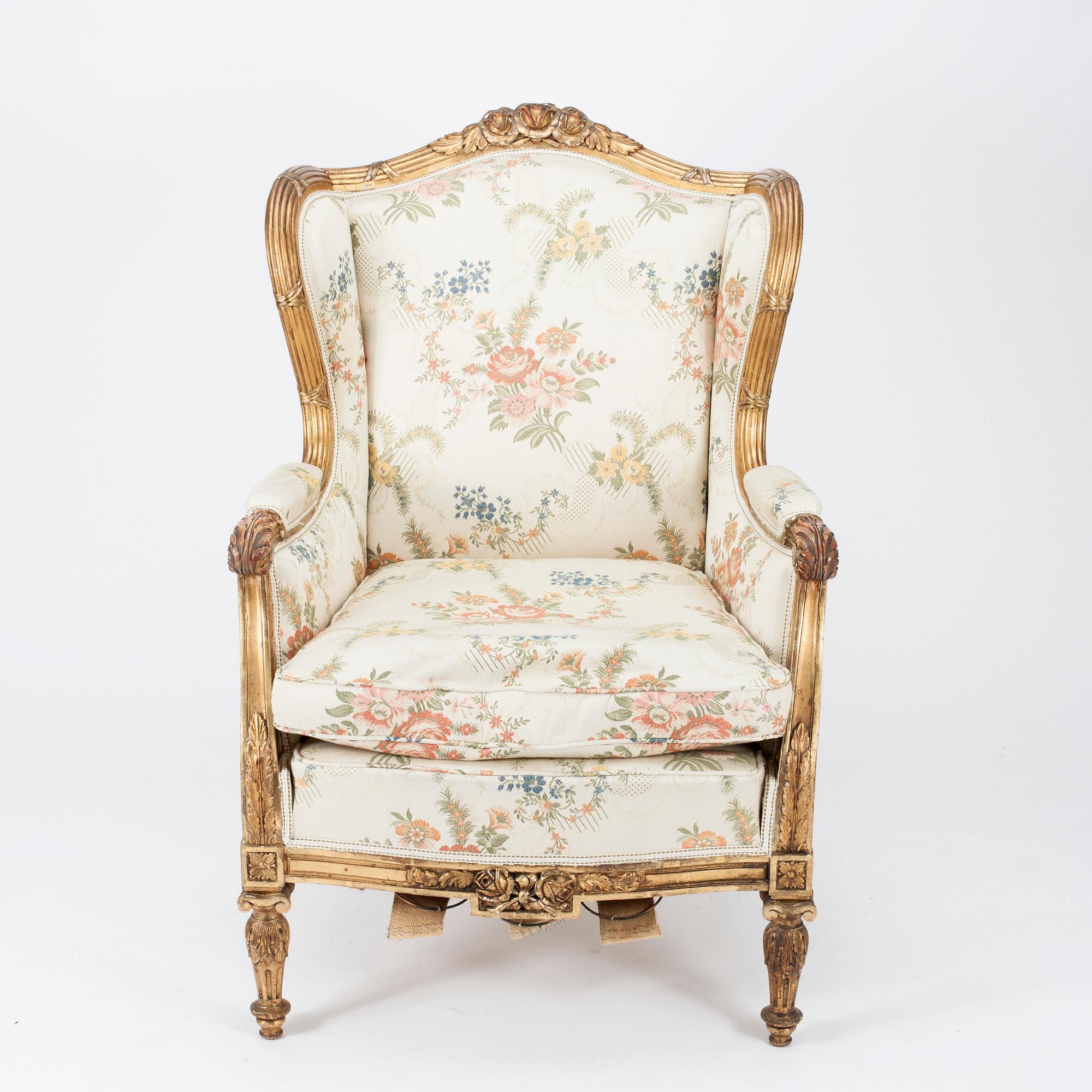 BERGÈRE, Louis XVI-stil, 1900-talets början.