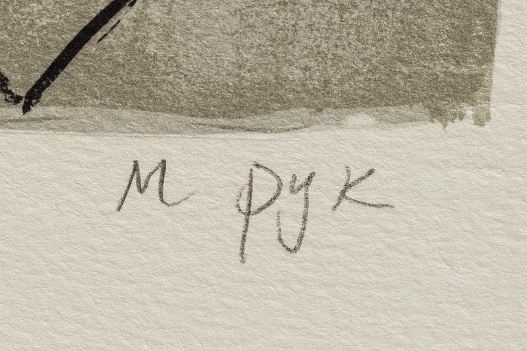 Madeleine Pyk, "I ateljén".
