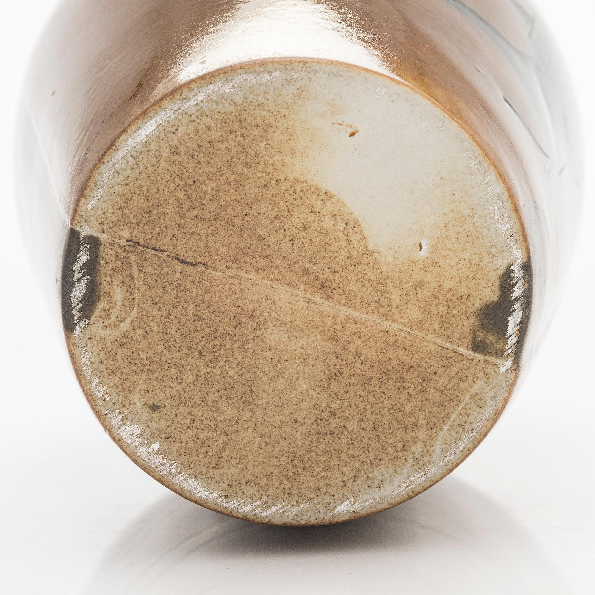 Inkeri Leivo, vas, keramik, signerad Inkeri Leivo Arabia.