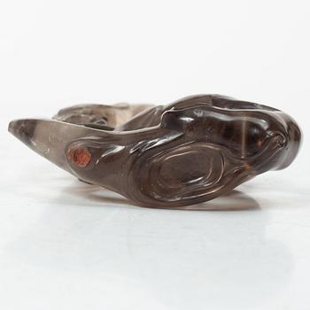 Figur, rökkvarts, Kina, 1900-tal.