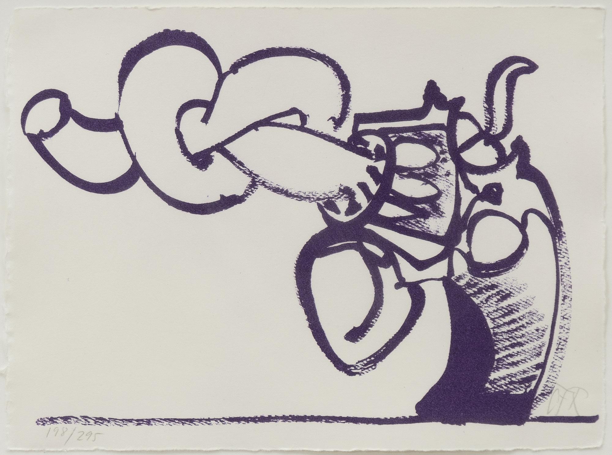 Carl Fredrik Reuterswärd, "Non Violence".