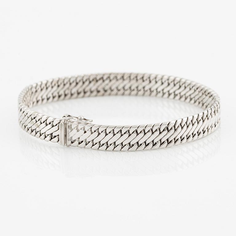 Bracelet 18K white gold.