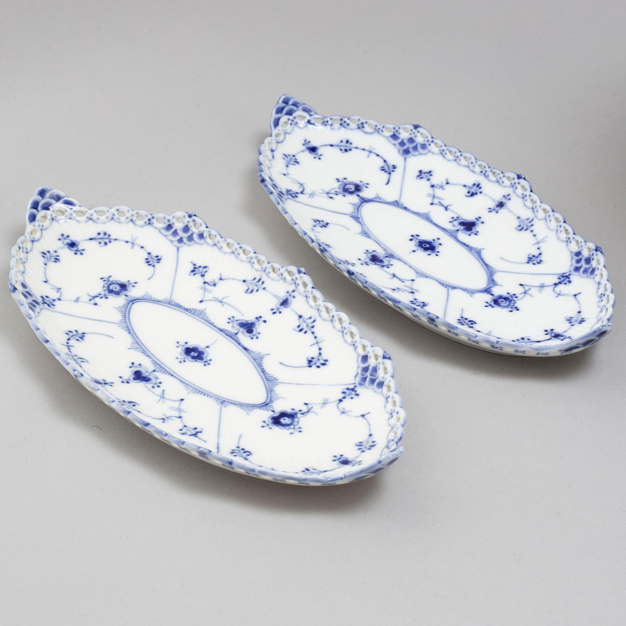 A Royal Copenhagen part service, 11 pieces.