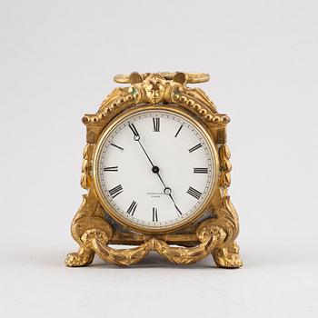 A neo Louis XVI table clock, late 19th Century.