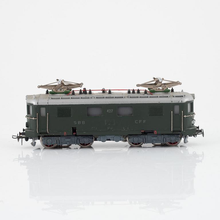 Märklin, ellok, modell RES 800, spår H0, 1950-tal.