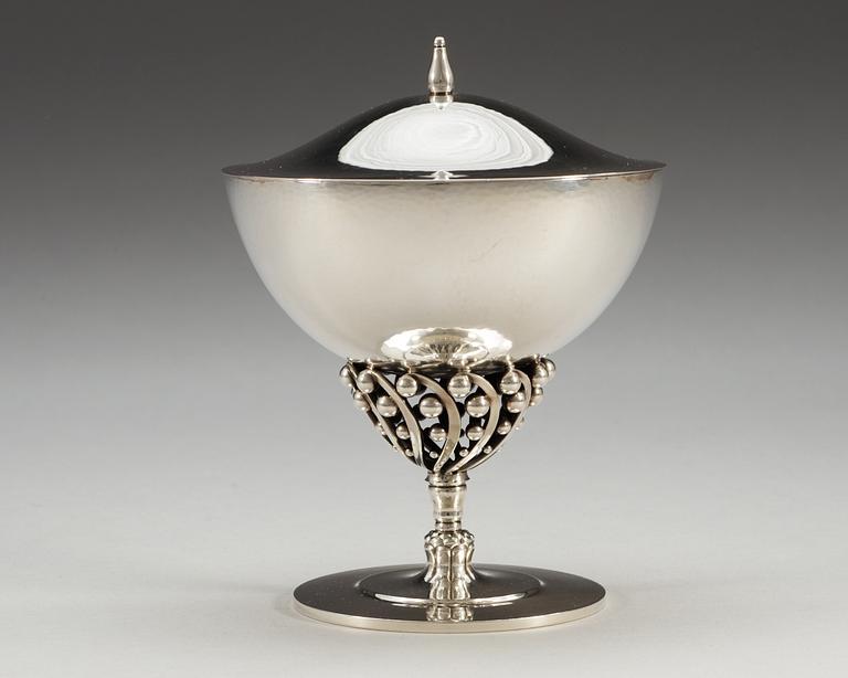 JOHAN ROHDE, bonbonnière, Georg Jensen, Köpenhamn 1945-77, sterling,