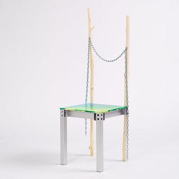 Fredrik Paulsen, a unique chair, "Chair One, FKA Branzi", JOY, 2024.