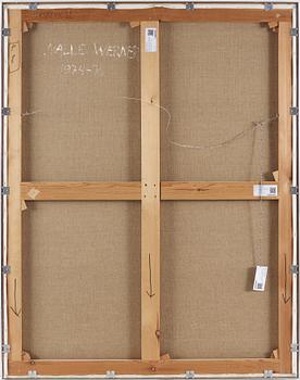 NALLE WERNER, oil on canvas, on verso signed Nalle Werner and dated 1974-76.